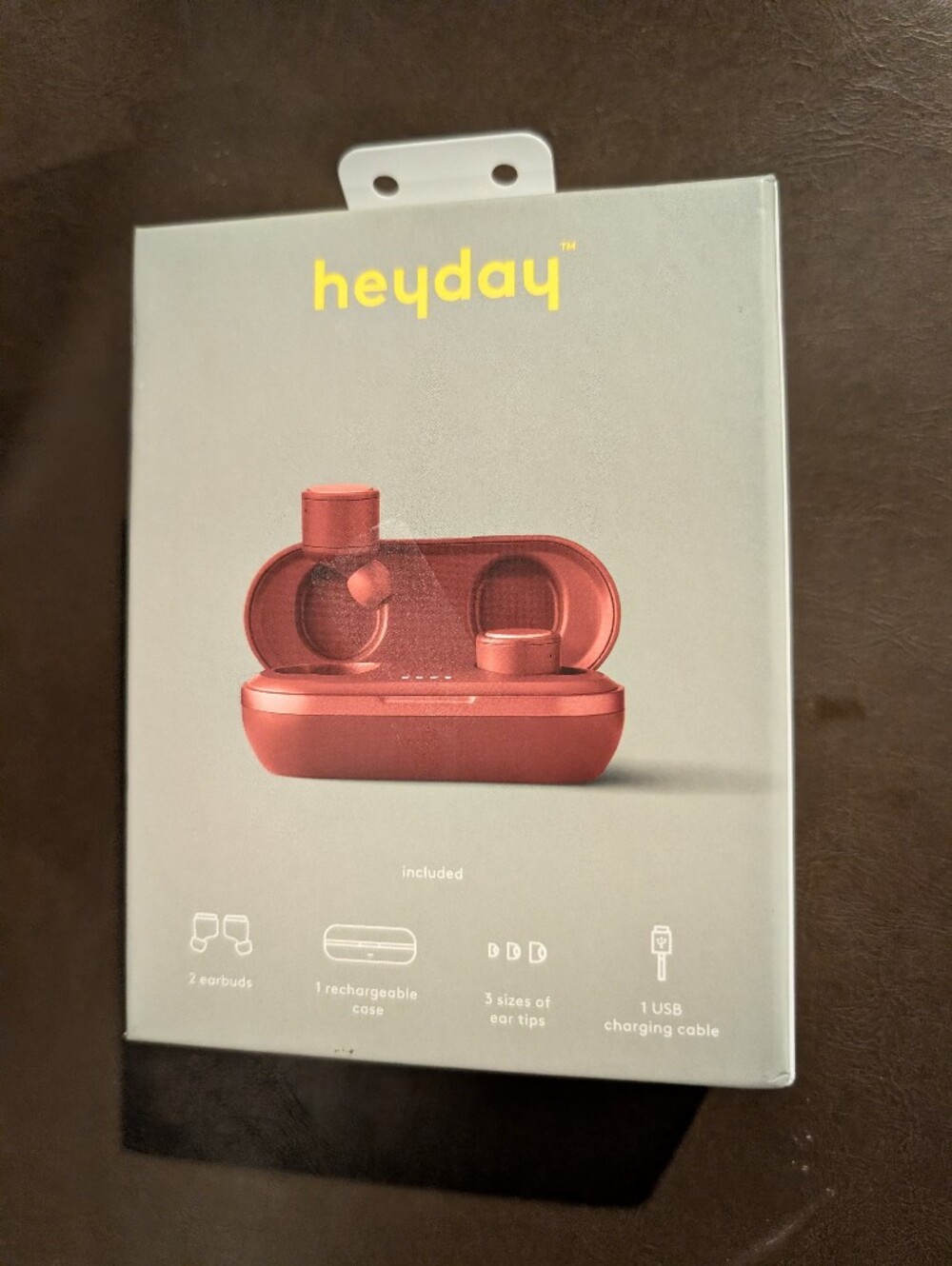 Haylou True Wireless Earbuds in Red